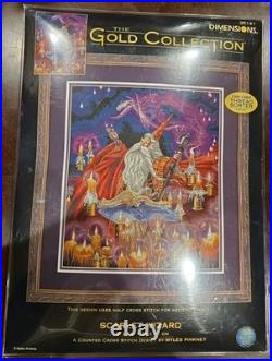 NEW Dimensions Gold Collection SCARLET WIZARD Cross Stitch 2004 35141 Pinkney