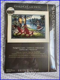 NEW Dimensions Gold Collection Twilight's Calm Cross Stitch Kit