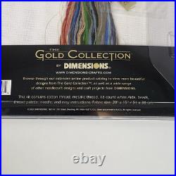 NEW Dimensions Roadster Santa Gold Collection 8707 Counted Cross Stitch 2003 NEW Dimensions Roadster Santa Gold Collection 8707 Counted Cross Stitch 2003