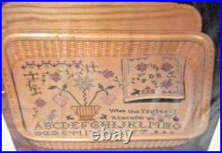 NEW Old Colonial Designs A NEEDLEWORK GARDEN & NEEDLEBK CCS KIT withNantucket Box