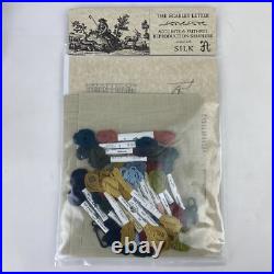 NEW SCARLET LETTER AMELIA PEWMER 1782 SAMPLER QUAKER SILK Cross Stitch Kit Gift NEW SCARLET LETTER AMELIA PEWMER 1782 SAMPLER QUAKER SILK Cross Stitch Kit Gift