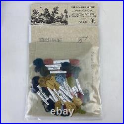 NEW SCARLET LETTER AMELIA PEWMER 1782 SAMPLER QUAKER SILK Cross Stitch Kit Gift NEW SCARLET LETTER AMELIA PEWMER 1782 SAMPLER QUAKER SILK Cross Stitch Kit Gift