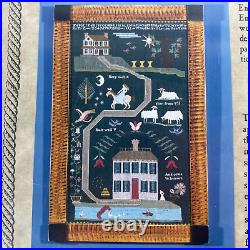 NEW SCARLET LETTER FOUR SEASONS SAMPLER Cross Stitch Needlework Kit 1992 Gift