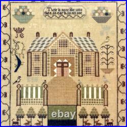 NEW SCARLET LETTER MARGARET GAMBLE SAMPLER 1820 Cross Stitch Kit Scottish Gift NEW SCARLET LETTER MARGARET GAMBLE SAMPLER 1820 Cross Stitch Kit Scottish Gift
