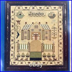 NEW SCARLET LETTER MARGARET GAMBLE SAMPLER 1820 Cross Stitch Kit Scottish Gift