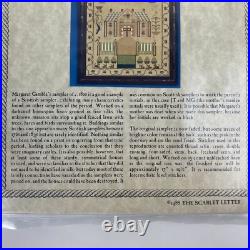 NEW SCARLET LETTER MARGARET GAMBLE SAMPLER 1820 Cross Stitch Kit Scottish Gift NEW SCARLET LETTER MARGARET GAMBLE SAMPLER 1820 Cross Stitch Kit Scottish Gift