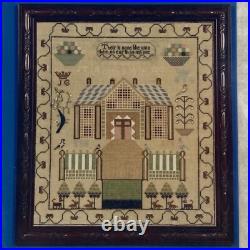 NEW SCARLET LETTER MARGARET GAMBLE SAMPLER 1820 Cross Stitch Kit Scottish Gift NEW SCARLET LETTER MARGARET GAMBLE SAMPLER 1820 Cross Stitch Kit Scottish Gift