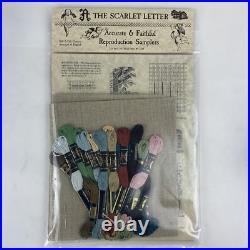 NEW SCARLET LETTER MARGARET GAMBLE SAMPLER 1820 Cross Stitch Kit Scottish Gift NEW SCARLET LETTER MARGARET GAMBLE SAMPLER 1820 Cross Stitch Kit Scottish Gift