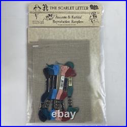 NEW SCARLET LETTER RUTHANNA STOKES 1835 Cross Stitch Sampler Kit Vintage Gift
