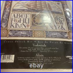 NEW Teresa Wentzler Tradewinds Cross Stitch Kit tall clipper ship sampler