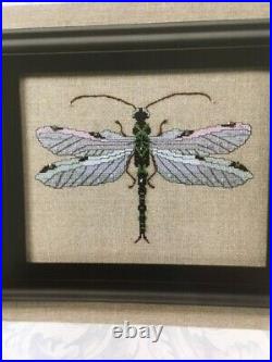 NORA CORBETT MIRABILIA The Silver Dragonfly with beads, braid 2006 NC102