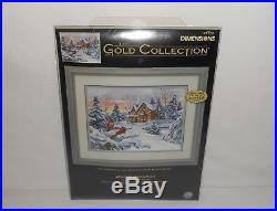 NOS 2005 Dimensions The Gold Collection Winter Memories Cross Stitch Kit 35155