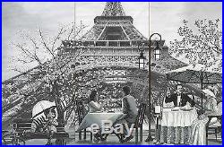 NOVA SLOBODA COUNTED CROSS STITCH KIT PARIS TOUR EIFFEL Tryptic 3 x 3060 cm