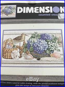 Nantucket Treasures 2003 Counted Cross Stitch Kit Dimensions 35121 15x9