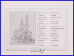 Nature-Inspired Counted Cross Stitch Pattern