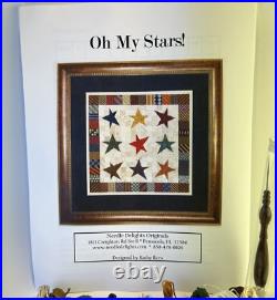 Needle Delights Originals Cross Stitch Embroidery Needle point Kit Oh My Stars
