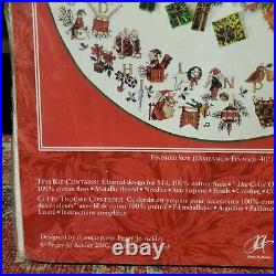 Needle Treasures Alphabet Tree Skirt Cross Stitch Kit 02969 Vintage Christmas