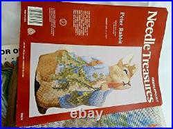 Needle Treasures Beatrix Potter Peter Rabbit 10ct Needlepoint Kit 8by131/2