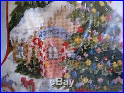 Needle Treasures Christmas Needlepoint Stocking Kit, SANTA'S WORKSHOP, 06858,16