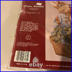 Needle Treasures PETER RABBIT Needlepoint Kit NEW #06574 Vintage Rare