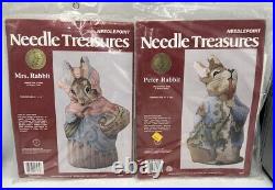 Needle Treasures Peter Rabbit Needlepoint Kits 06574 + 06575 By Beatrix Potter