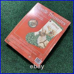 Needle Treasures Stocking Counted Cross Stitch Kit 02982 James Reindeer Dasher