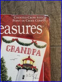 Needle Treasures WINTER HAS COME Counted Cross Stitch Xmas Stocking Kit 08542