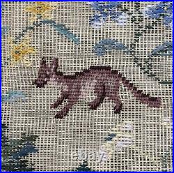 Needlepoint Tramme Kit CLUNY MYTHICAL LADY, UNICORN, LION 25.5 x 27.5