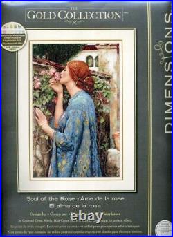 New Dimensions Gold Collection SOUL OF THE ROSE Cross Stitch Kit #35210 New Dimensions Gold Collection SOUL OF THE ROSE Cross Stitch Kit #35210