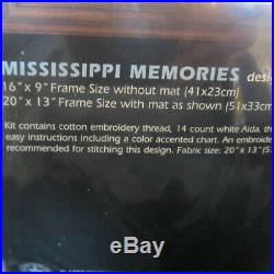 New Dimensions Mississippi Memories Counted Cross Stitch Kit 3860 Sandi Lebron