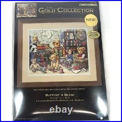 New Dimensions The Gold Collection Buttons N Bears Counted Cross Stitch 35151