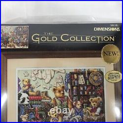 New Dimensions The Gold Collection Buttons N Bears Counted Cross Stitch 35151