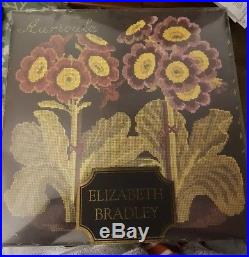 New Elizabeth Bradley tapestry kit The Botanical Garden series The Auricula