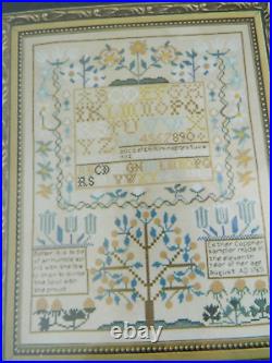 New Esther Copp Sampler 1765 Bucilla Heirloom Collection #45960 Cross Stitch Kit