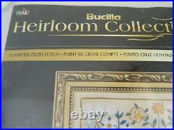 New Esther Copp Sampler 1765 Bucilla Heirloom Collection #45960 Cross Stitch Kit