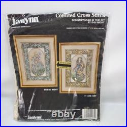 New NIGHT Counted Cross Stitch Kit Teresa Wentzler Janlynn Sealed 112-65
