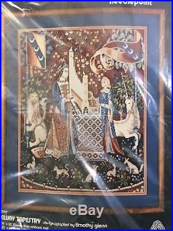 New Sealed Dimensions Cluny Tapestry Lady & the Unicorn Needlepoint Kit 2107