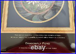 New Sealed Dragonfly Pond Cross Stitch by Dimensions The Gold Collection 35167