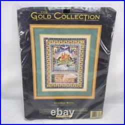 New Vintage Chateau Royal #3779 Dimensions Gold Collection Cross Stitch Kit