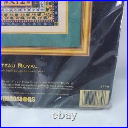 New Vintage Chateau Royal #3779 Dimensions Gold Collection Cross Stitch Kit