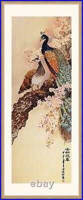 New and Sealed Xiu Crafts Counted Cross Stitch Kit Peacocks 2031601