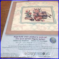 Nib Southwest Treasures Counted Cross Stitch 6890 Dimensions