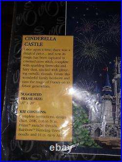 Nip Art Of Disney Cinderella Castle Cross Stitch Kit