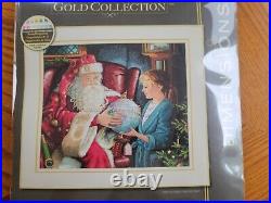 OOP Dimensions cross stitch kit gold collection One Christmas Eve