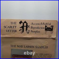 OOP The Scarlet Letter May Larsen Sampler Kit 1983