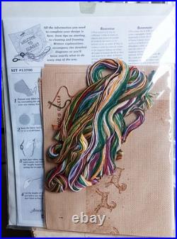 OOP Vintage Dimensions Sunset Window ti the West #13700 Cross Stitch Kit Rare