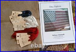 One Nation By ByGone Stitches Cross Stitch complete Kit as charted. All NEW