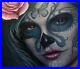 Painted-Woman-Face-Diamond-Painting-Artistic-Skull-Themed-Lovely-Flowers-Display-01-le