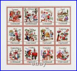Pako Cross Stitch Kit Historial 12 Months Sampler