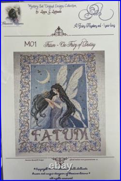 Passione Ricamo Fatum The Fairy Of Destiny Counted Cross Stitch Kit Started